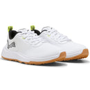 Puma Gruve Sport Junior Waterproof Spikeless Shoes - Puma White/Puma Black/Yellow Alert