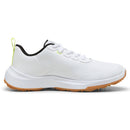 Puma Gruve Sport Junior Waterproof Spikeless Shoes - Puma White/Puma Black/Yellow Alert