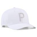 Puma Heritage P Tech Cap - White Glow-Platino Gray