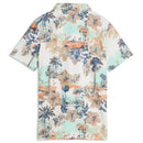 Puma Boys Cloudspun Palm Polo Shirt - Warm White