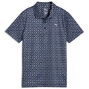 Puma Boys Mattr Scallop Polo Shirt - Deep Navy/White Glow
