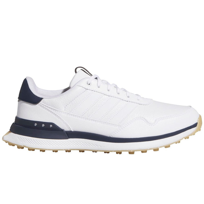 adidas S2G 26 Leather Waterproof Spikeless Shoes - Cloud White/Cloud White/Collegiate Navy