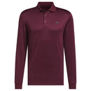 adidas Ultimate365 Cold.Rdy Long Sleeve Polo Shirt - Maroon