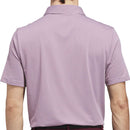 adidas Performance Textured Polo Shirt - White/Maroon