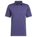 adidas Performance Textured Polo Shirt - Dual Indigo/Black