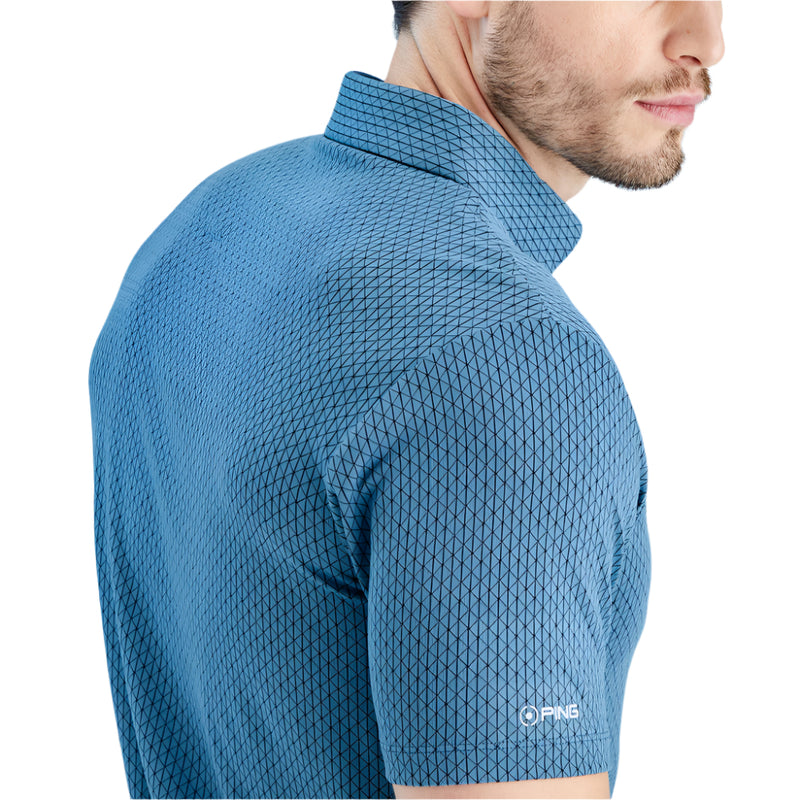 Ping Hershel Polo Shirt - Blue Fusion Multi