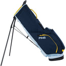 Ping Hoofer Lite Stand Bag - Navy/Crystal/Lemon
