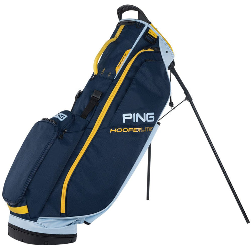 Ping Hoofer Lite Stand Bag - Navy/Crystal/Lemon