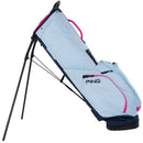 Ping Hoofer Lite Stand Bag - Crystal/Navy/Malibu Rose