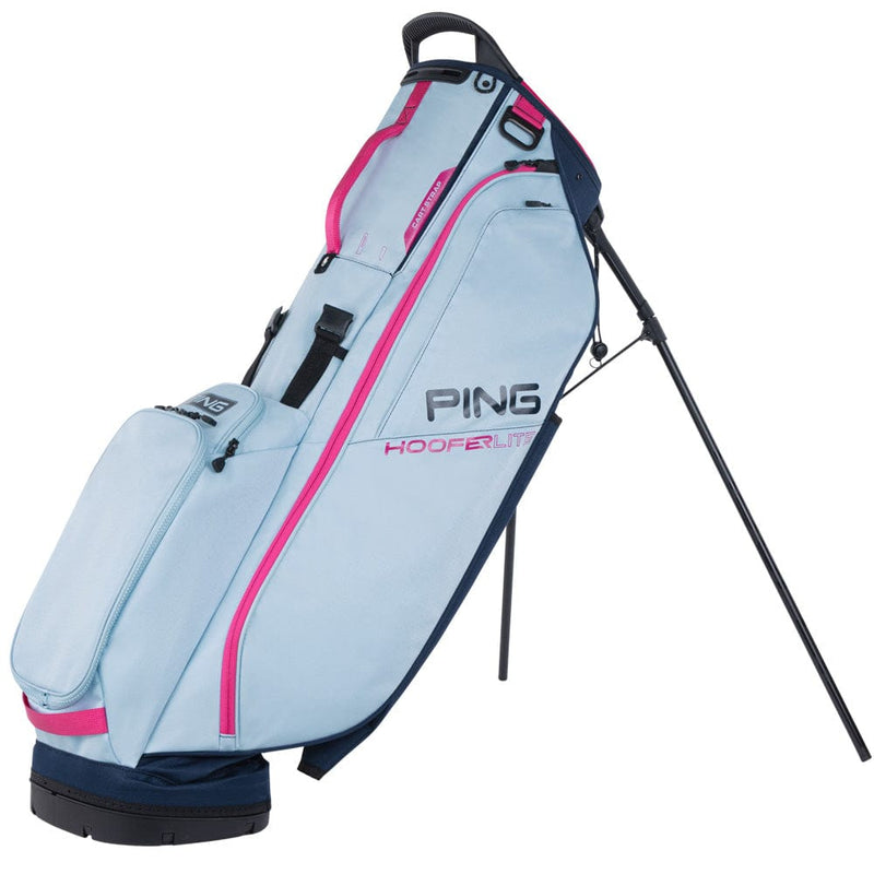 Ping Hoofer Lite Stand Bag - Crystal/Navy/Malibu Rose