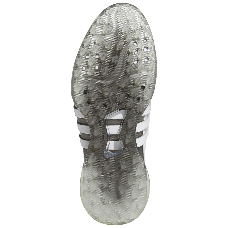Adidas Tour360 Spikeless Waterproof Shoes - White/White/Silver Metallic