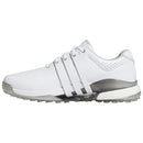 adidas Tour360 Spikeless Waterproof Shoes - White/White/Silver Metallic