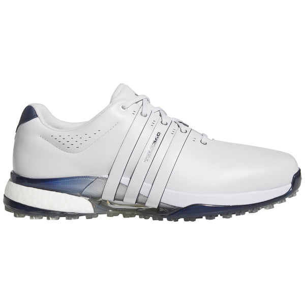 Adidas Tour360 Spikeless Waterproof Shoes - Dash Grey/Dash Grey/Collegiate Navy