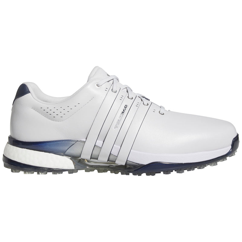 Adidas Tour360 Spikeless Waterproof Shoes - Dash Grey/Dash Grey/Collegiate Navy