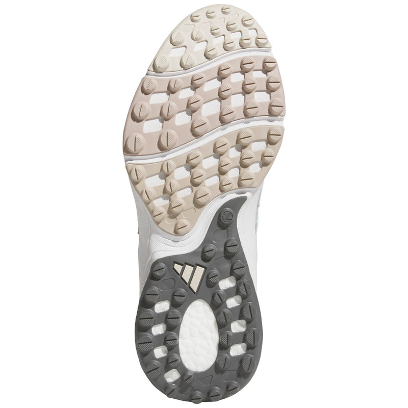 adidas Zoysia Spikeless Waterproof Ladies Shoes - White/White/Alumina