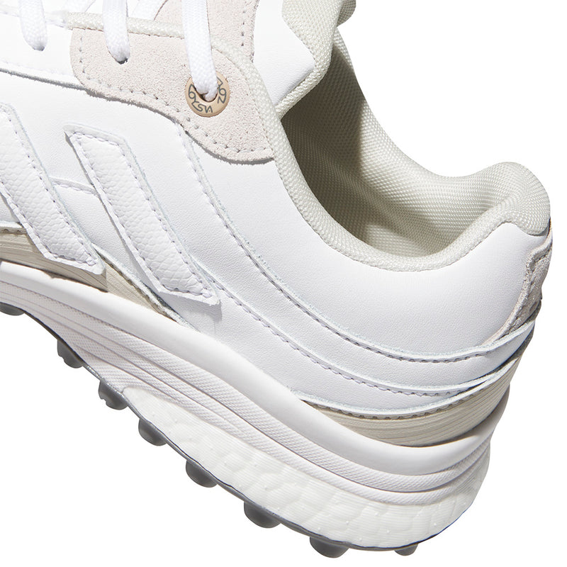 adidas Zoysia Spikeless Waterproof Ladies Shoes - White/White/Alumina