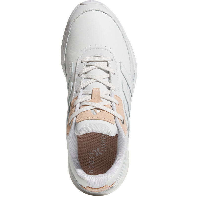Adidas Zoysia Spikeless Waterproof Ladies Shoes - Dash Grey/Crystal White/Powder Cora