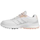 Adidas Zoysia Spikeless Waterproof Ladies Shoes - Dash Grey/Crystal White/Powder Cora