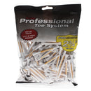Pride Pro Length 2.75" Tees (Pack of 100) - Yellow