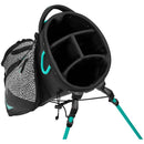 Nike Air Max Lite Golf Stand Bag - Black/Wolf Grey/Clear Jade