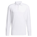 adidas Core Long Sleeve Polo Shirt - White
