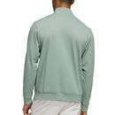 adidas Ultimate365 Tour 1/4 Zip Pullover - Silver Green