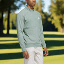 adidas Ultimate365 Tour 1/4 Zip Pullover - Silver Green