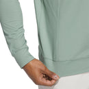 adidas Ultimate365 Tour 1/4 Zip Pullover - Silver Green