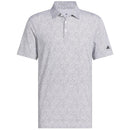 adidas Ultimate365 Mini Bunker Polo Shirt - White/Black