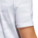 adidas Ultimate365 Speed Stripe Polo Shirt - White/Silver Green
