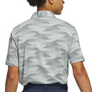 adidas Ultimate365 Speed Stripe Polo Shirt - Wonder Silver/Collegiate Navy