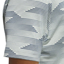adidas Ultimate365 Speed Stripe Polo Shirt - Wonder Silver/Collegiate Navy