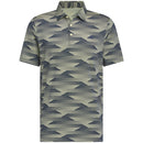 adidas Ultimate365 Speed Stripe Polo Shirt - Collegiate Navy/Powder Yellow