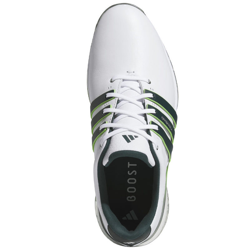 adidas Tour360 25 Spikeless Waterproof Shoes - Ftwr White/Aurora Ivy/Lime Burst