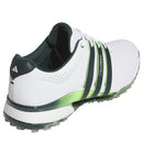 adidas Tour360 25 Spikeless Waterproof Shoes - Ftwr White/Aurora Ivy/Lime Burst