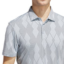 adidas Ultimate365 Micro Texture Polo Shirt - Wonder Blue