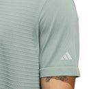 adidas Ultimate365 Tour Seamless Polo Shirt - Silver Green