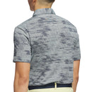 adidas Ultimate365 Textured Polo Shirt - Wonder Silver/Collegiate Navy