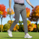 adidas Ultimate365 Classic Pinstripe Trouser - Black/Grey Four