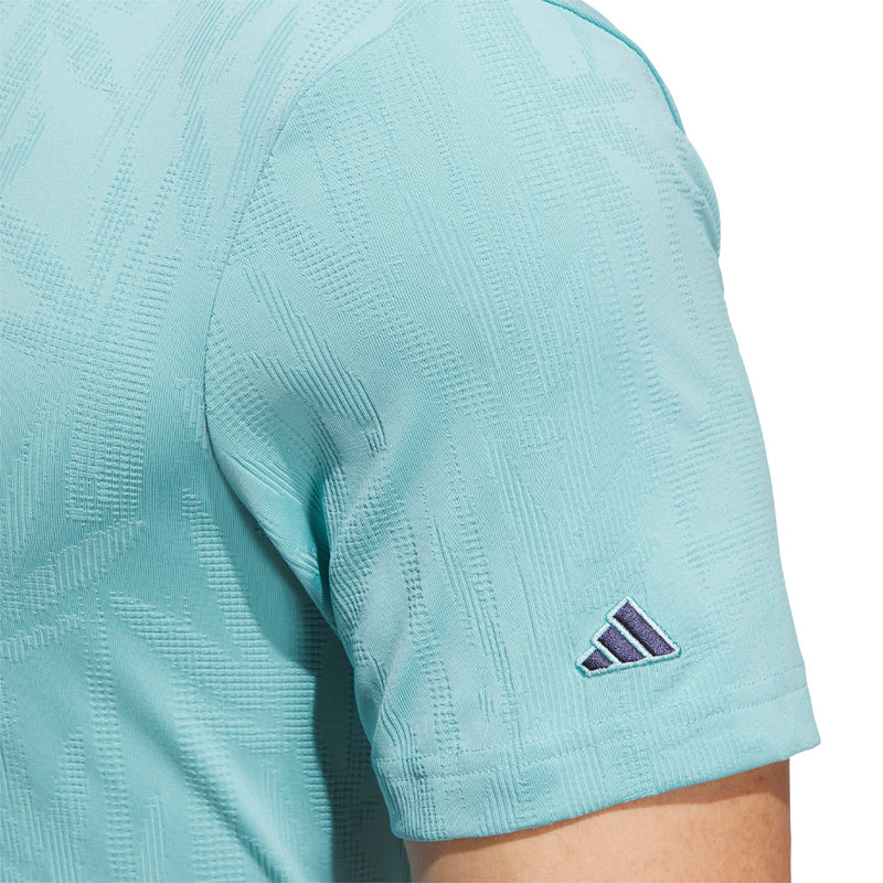 adidas Go-to Textured Polo Shirt - Mint Ton