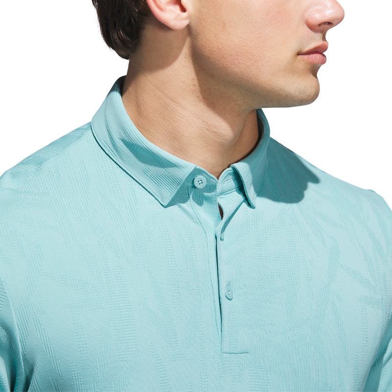 adidas Go-to Textured Polo Shirt - Mint Ton