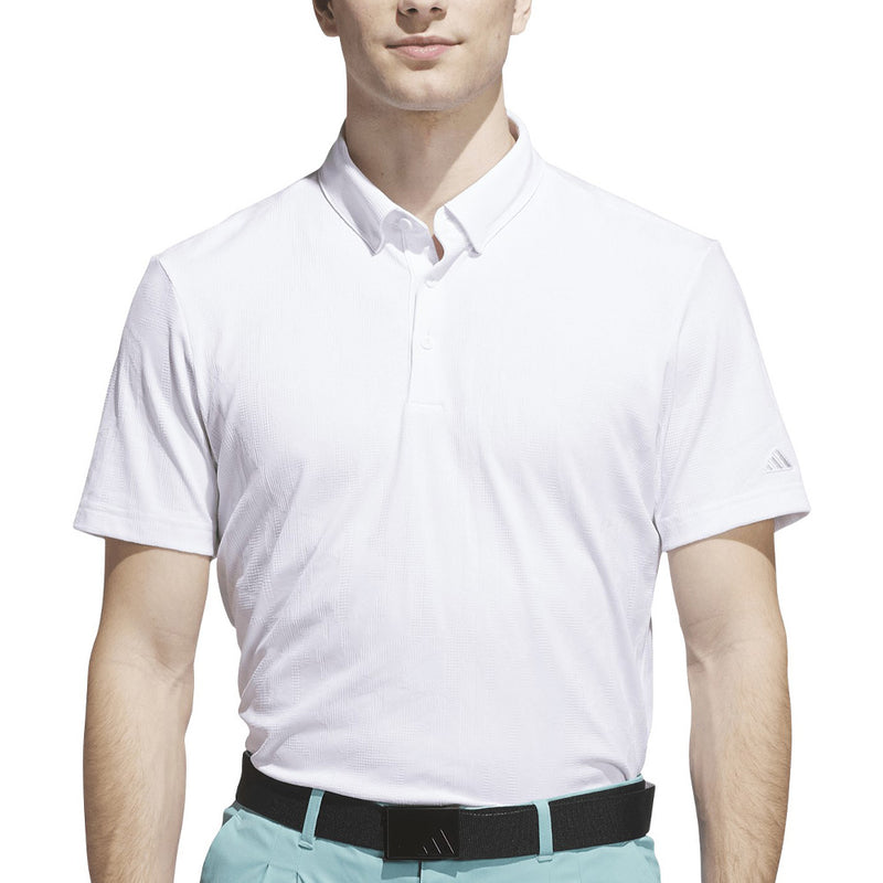 adidas Go-to Textured Polo Shirt - White
