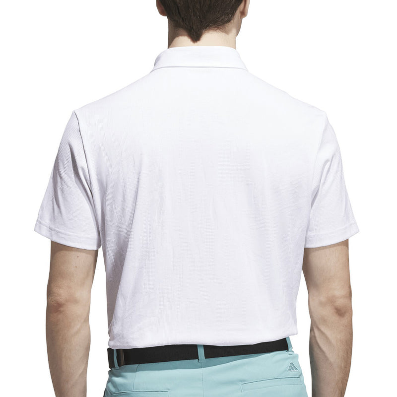 adidas Go-to Textured Polo Shirt - White