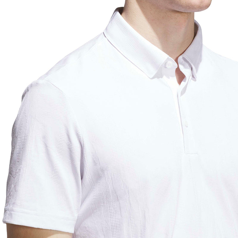 adidas Go-to Textured Polo Shirt - White