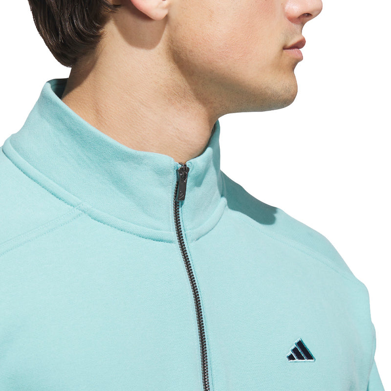adidas Go-to Heritage Loose Quarter-Zip - Mint Ton