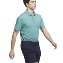adidas Go-to Rise Print Sleeve Logo Polo Shirt - Pure Teal