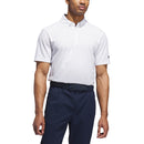 adidas Go-to Rise Print Sleeve Logo Polo Shirt - White