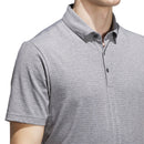 adidas Go-to Rise Print Sleeve Logo Polo Shirt - Carbon