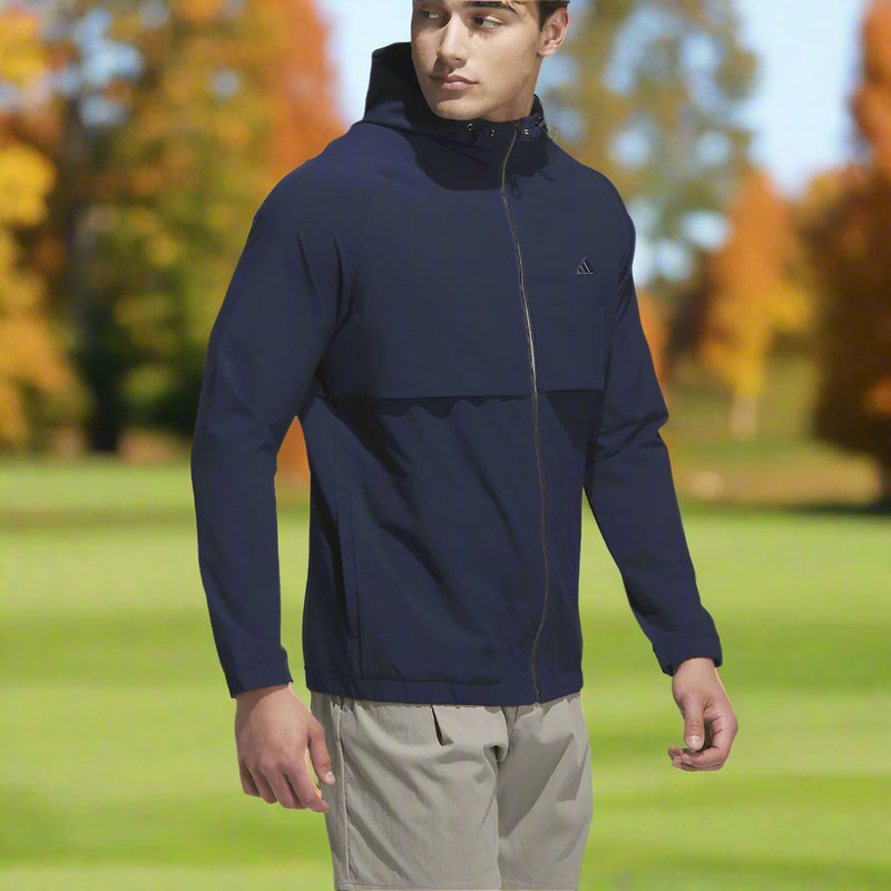 adidas Go-to Full-Zip Windbreaker - Collegiate Navy