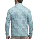 adidas Go-To Printed 1/4 Zip Pullover - Mint Ton